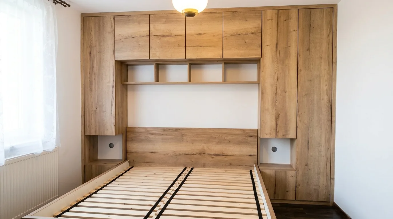 Vestavná skříň na míru – realizace 37 – Martin Kučera truhlář